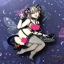 Load image into Gallery viewer, Goth Note Girl (3 inch)