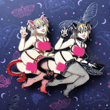 Load image into Gallery viewer, Goth Note Girl (3 inch)