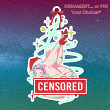 Load image into Gallery viewer, Cyber Christmas - Ornament Pin (4-inch)