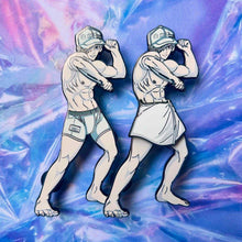 Load image into Gallery viewer, Towel Daddy #6 - White BC (3.75-inch)