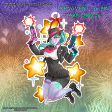 Load image into Gallery viewer, Cyber New Year - Ornament Pin (3.75-inch)