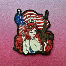 Load image into Gallery viewer, 4th of July Lady - Patch V.2
