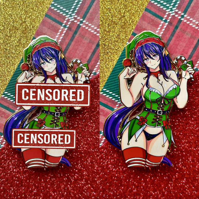 Purple-Haired Christmas Devil (3-inch)