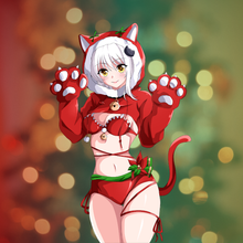 Load image into Gallery viewer, White-Haired Christmas Devil (2.75-inch)
