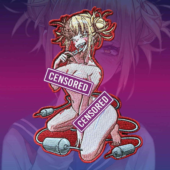 Bloody Knife Needle Girl - Patch